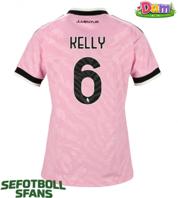 Juventus Lloyd Kelly #6 Bortatröja Kvinnor 2026-27 Kortärmad